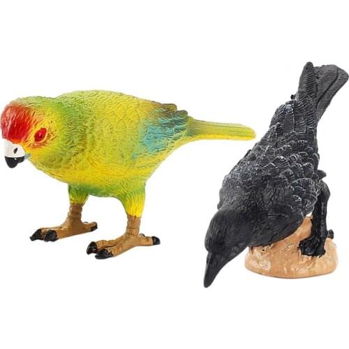 Animal Model Exquisite Detailed Novelty Miniature Landscape Ornament Figurine for Kids Home Decoration Children Toy Gifts
