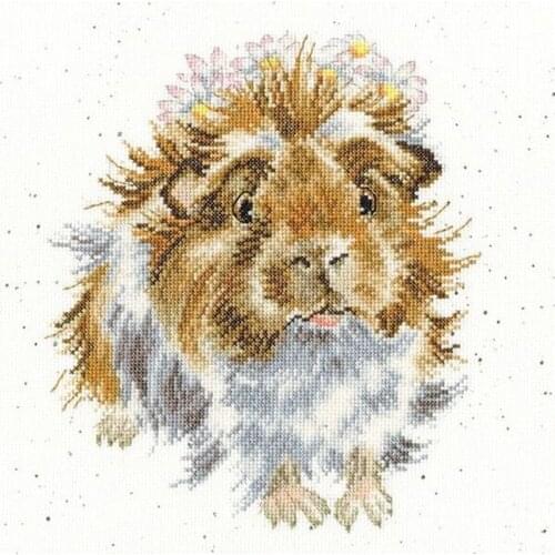 Popular Needlepoint Grinny Pig Machine Embroidery Cross Stitch Designs with 100% Cotton Flosses & Free Shipping for Home Decor