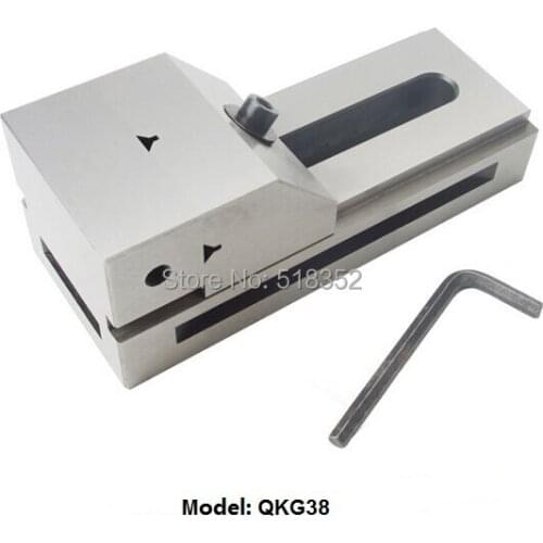 QKG38 Precision Tool Vises / High Precision Fast Moving Parallel-jaw Vice Jig Tools for EDM Wire Cutting Machine, Grinding