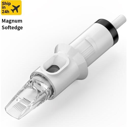 QUELLE Tattoo Needles Revolution Cartridge Curved Magnum Shader #12 (0.35mm needle) 1205RM 1207RM 1209RM 1211RM 1213RM 20pcs/box