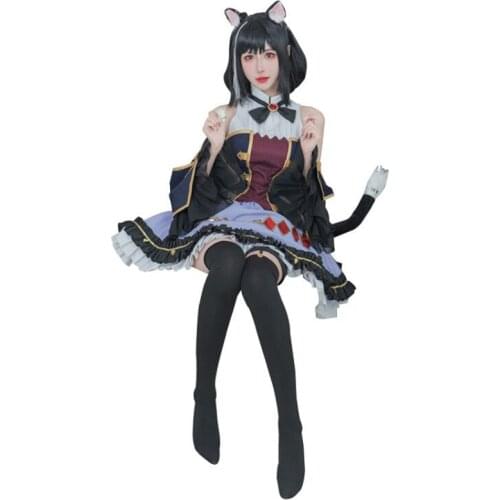 Princess Connect! Re:Dive Momochi Kiruya Kyaru Cosplay Costume Halloween Christmas party costume