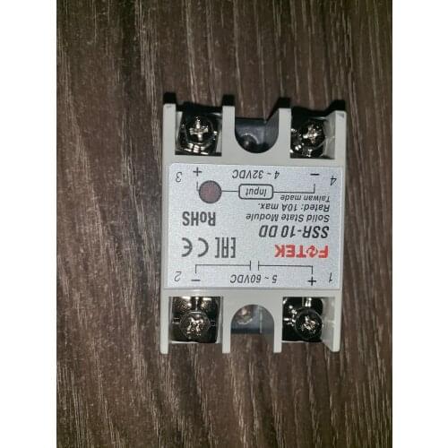 SSR-10DD New original Taiwan FOTEK SCR module economical solid state relay