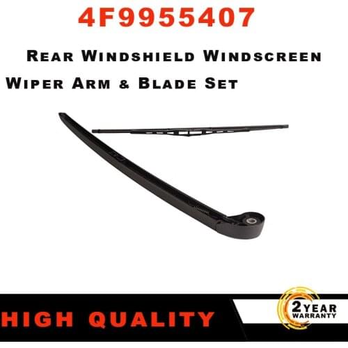 For AUDI A6 (C6) Avant Quattro 2004-2011 Estate Wagon Rear Window Windshield Wiper Arm+Blade 4F9955407
