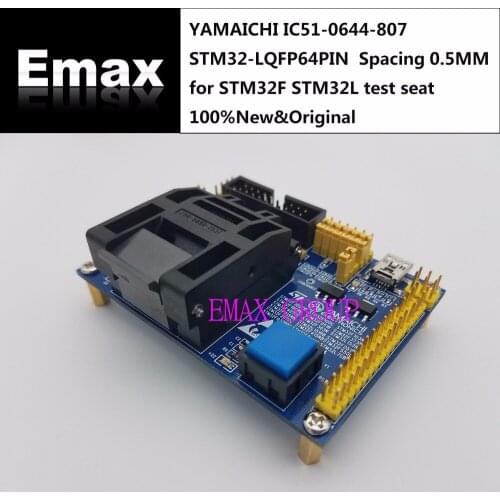 STM32-QFP64 STM32F Series STM32L1xxR/STM32F0xxR/STM32F1xxR/and so on JTAG SWD serial port 64Pin