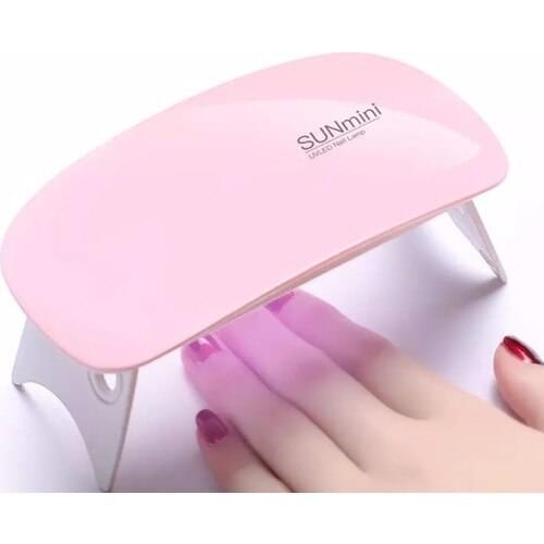 Sunmini Permanent Nail Polish and Denture Nail Dryer Portable LED lamp nail dryer timer automatic sensor manicure tools