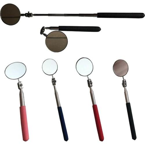 Carbon Steel Car Telescopic Detection Lens Foldable Repair Inspection Mirror Car Accessories