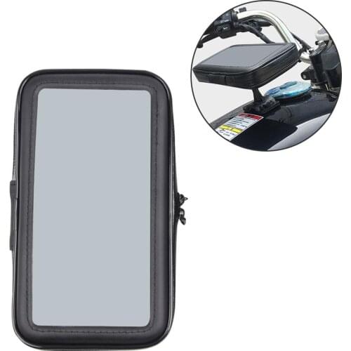 1PC Motorcycle MTB Bicycle Bike Mount Holder Waterproof Bag Case for Cell Phone Navigation Bracket Touch Screen Anti-drop Bag