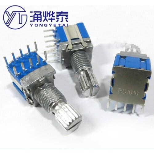 YYT 2PCS RS1010 Band Switch Rotary Switch Gear Conversion Switch 2 Knife 4 Gears 3 Gears 15 Handle