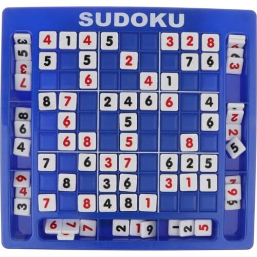 1 Set Kids Sudoku Board Number Puzzle Game Digital Chess Math Block Learning Board Games for Kid Educational