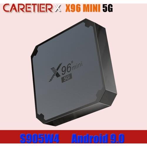 10pcs/lot Android 9.0 X96 Mini 5G TV BOX 1G 8G 2G 16G Amlogic S905W Quad Core 2.4G WiFi 4K HD Media Player IPTV Set Top Box