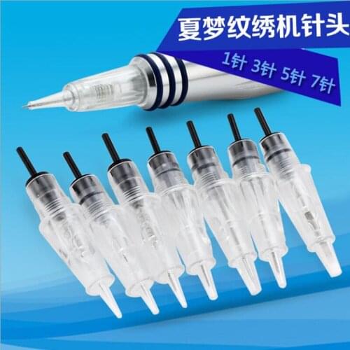 300pcs original permanent makeup Charmant machine needles 1RL/3RL/5RL/5F/7F for lips/eyebrows/eyeliner/MTS digital tattoo pen