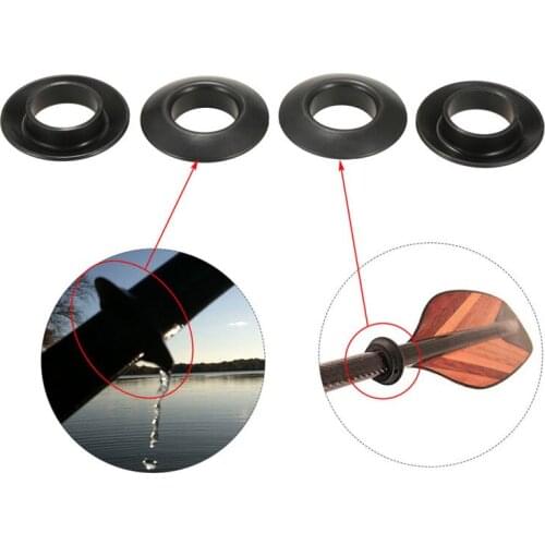 Universal Kayak Canoe Raft Paddle Oar Drip Rings Splash Guards Ring Paddle Accessories Replacement 4Pcs