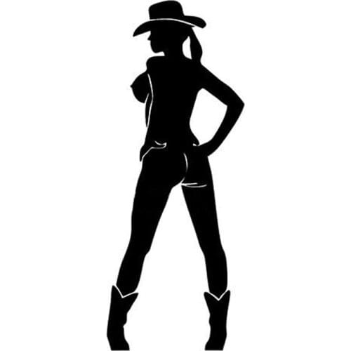 8*20CM Sexy Temptation Girl Car Stickers Cartoon Girl Decorative Car Stickers Motorcycle Decals C2-0122