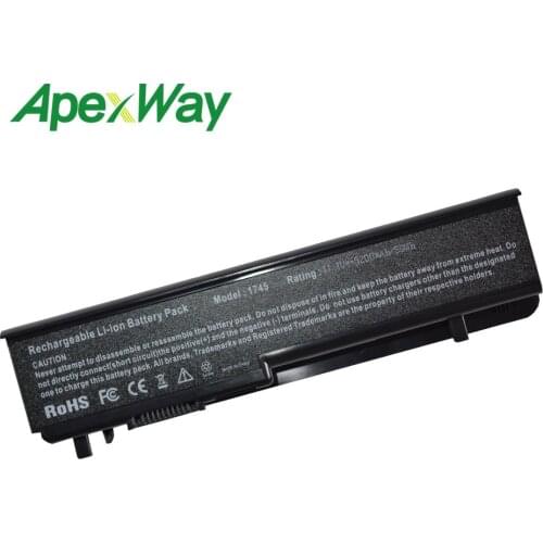 4400mAh Laptop Battery 312-0186 U164P N855P For dell Studio 17 1745 1747 1749