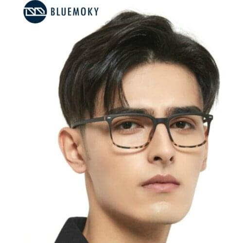 BLUEMOKY Anti Blue Light Reading Glasses Men Computer Gaming Spectacles Women Eye Protection Optical Presbyopia Eyeglasses Frame