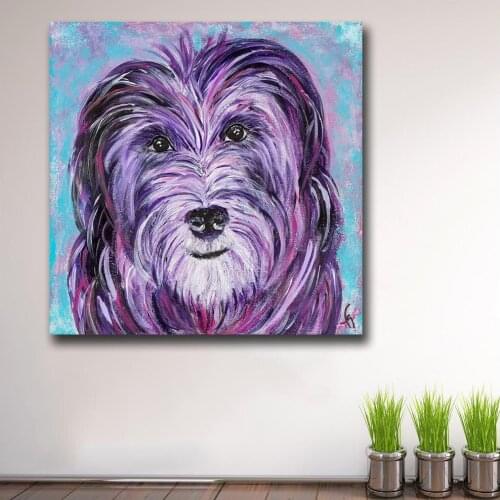 Large size Printing Pop Oil Painting Mala-Painting Art Canvas Prints Pictures For Living Room And Bedroom No Frames