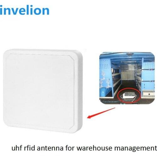Long range 868mhz rfid antenna high gain 260*260mm Circular polarization passive rfid antenna ip67 for outdoor Access Control