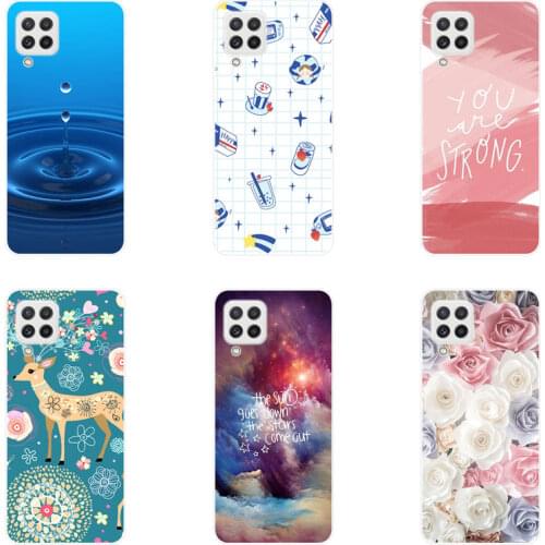 For Samsung Galaxy A22 4G Case Silicone TPU Phone Case On For Samsung A22 5G A 22 Case Soft Protective Cover