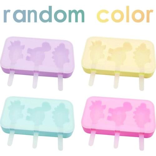 Ice Cream Mold Dinosaur Dessert Mold Manual DIY Maker Popsicle Mold Creative Homemade Ice Cream Tool Refrigerator Accessories