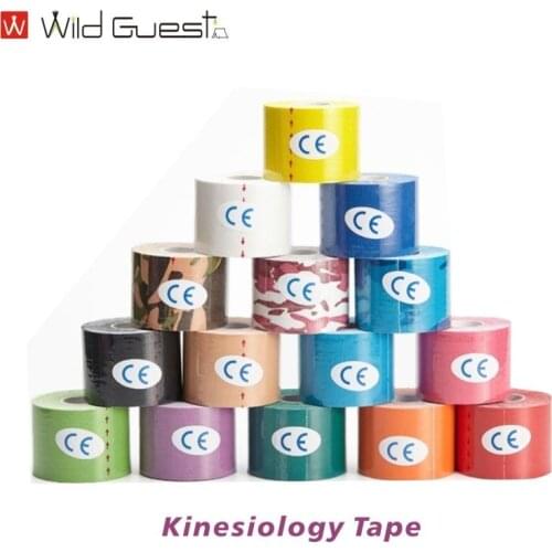 2.5cm kinematic tape exercise belt exercise recovery strap running fitness knee prot