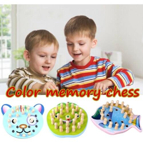 Logical Thinking Training Children Memory Match Chess Baby Learning Puzzle Toy Educational Toys Party Casual Game Toys Children