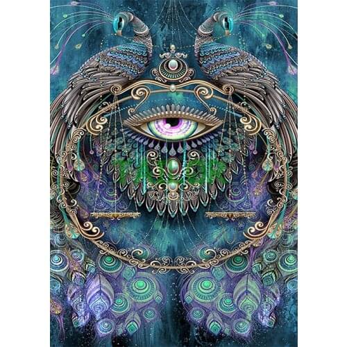 Wall stickers haft diamentowy set Full square Cross stitch 5D diamond painting Cuadros tools animal bird landscape art colours 1
