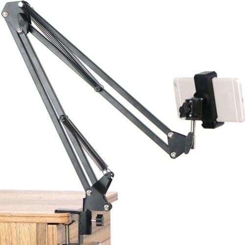 Tablet Stand Bracket Ring Light Ball Head Tripod Accessories Photography LED Selfie Lamp Phone Clip Replacement Parts Accessory