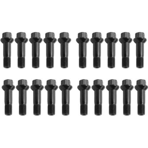 20 PCS Wheel Lug Bolts Nuts Kit For Mercedes Benz W204 W166 W253 0009907607