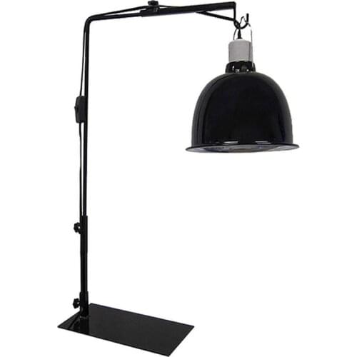 Reptile Lamp Stand Adjustable Telescopic Metal Floor Lamp Bracket For Succulent Lizard Tortoise Turtle Heating Light Holder