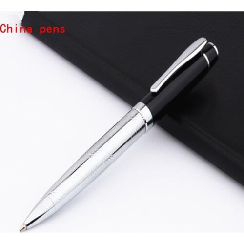 High quality 800 Black hat Perkin carving Business Office medium Nib Ballpoint Pen New