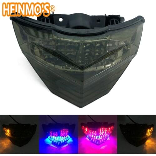 For Kawasaki Ninja 250R 250 R 300 2013-2017 Rear Turn Signals Motorcycle LED Tail Stop Light Brake Lamp Flasher Signal Blinker