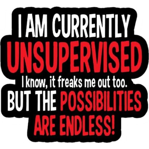 I am currently unsupervised i know it freaks me out too but the possibilities are endless pin