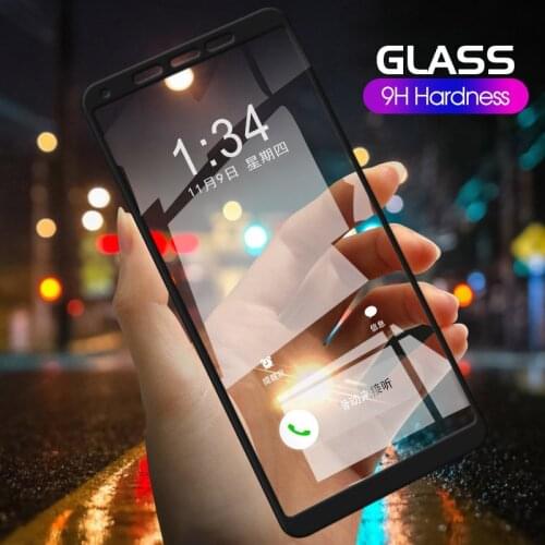 10pcs/lot 9D Tempered Glass Full Gule Full Cover For Samsung J6 J7 J8 plus J2 Pro J4 Core Protective Film Screen Protector