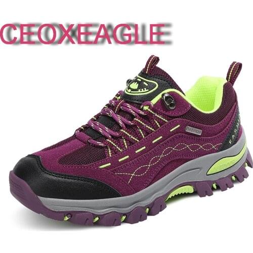 New Women Outdoor Trekking Shoe Hiking Woman Camping Sneakers Treking Buty Trekingowe Damskie Mountain Zapatillas Trail Tracking