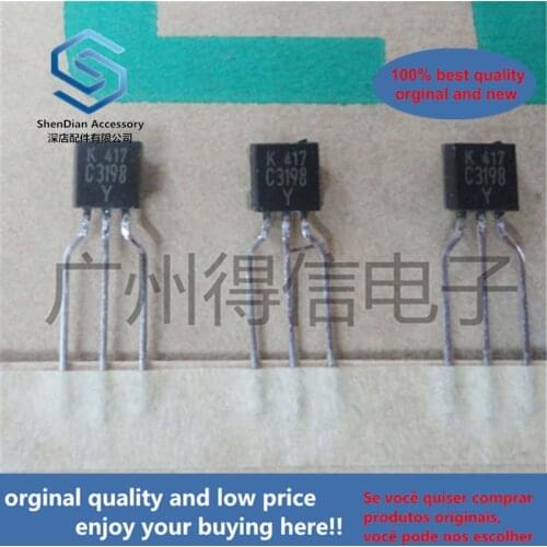 50pcs 100% orginal new KTC3198Y C3198 TO-92 real photo