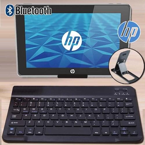 Bluetooth Keyboard Portable Wireless Keyboard for HP Slate 10 HD Tablet Rechargeable Keyboard for Android Ios Windows