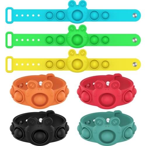 Fidget Toys Simpl Dimmer Guffo Fidget Toys, Stress Reliever Sensory Silicone Squ-eeze Toys With Dimple For Kids Adults антистрес