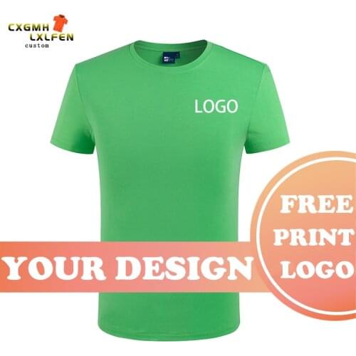 10-color breathable and comfortable summer T-shirt top Odell Lycra cotton round neck T-shirt custom LOGO printing brand text