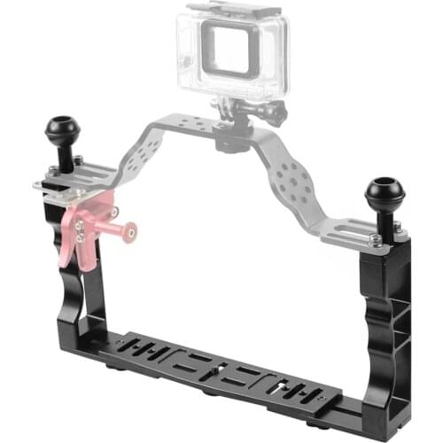 Tray Stabilizer Rig Light Arm Holder for Underwater Camera Housing Case Diving Tray Mount for GoPro /DSLR