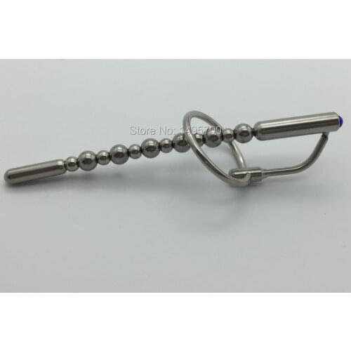 Comrade male urethra wall stainless steel metal plunger appeal urethral dilator