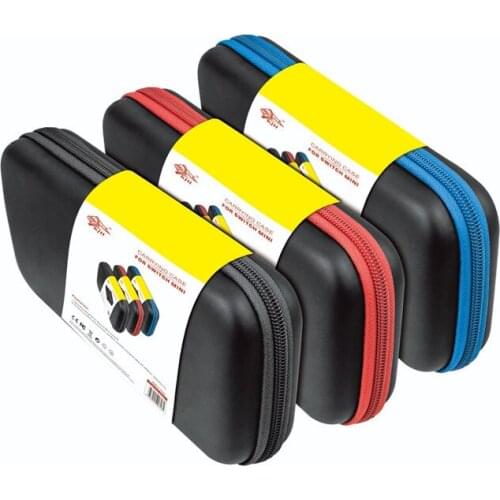Mini Portable EVA Zipper Hard Pack with Mezzanine Cassette Carrying Storage Protective Bag for Nintend NS Switch Lite Console
