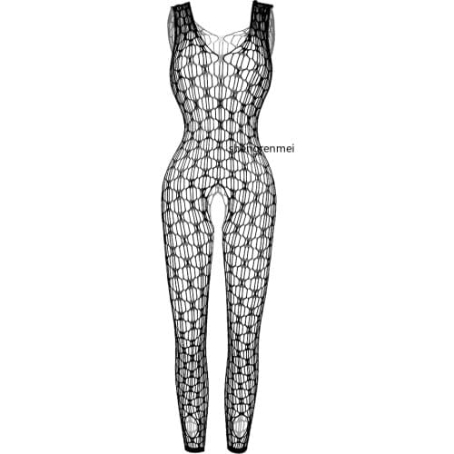 Man Pajama Sexy Lingerie for Mens Underwear Gay Hollow Out Sleepwear Fetish Sissy Exotic Fishnet Bodysuits Hot Dropshipping