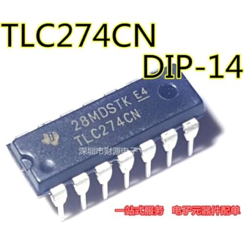 Xinyuan 10PCS/lot TLC274 TLC274CN DIP-14 100% good
