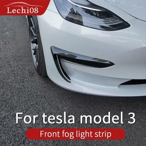 Front blade trim for Tesla model 3 accessories/car2016-2021 accessories model 3 tesla three accessoires model3 tesla