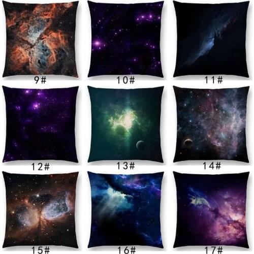 2020 New Amazing Universe Nebula Dreamy Galaxy Astronomy Cushion Cover Home Decor Sofa Throw Pillow Case