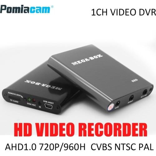 X-box New Mega-box 1CH 720P AHD CVBS DVR Recorder Real time Video recording DVR ,Auto Record when power ON/Timer Record/manual