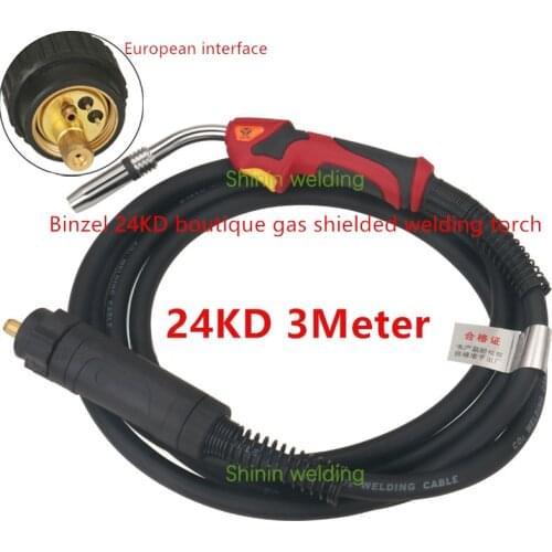 MIG MAG welding accessories Binzel 24KD weld torch with europ connector for the NBC NB welding equipment Boutique T