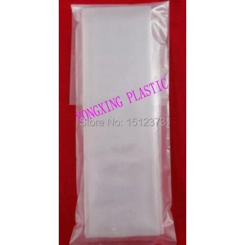 2piece(2M)/lot pvc heat shrink tubing ratio 2:1 sleeving wire cable water-proof 50mm transparent color 1M/piece bag package