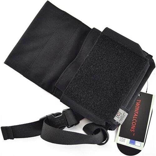 TwinFalcons Drop Leg Pouch for Accessories Mag AMMO Carrier Shot gun Shell Batteries EDC Holder Military Hunting TW-P040
