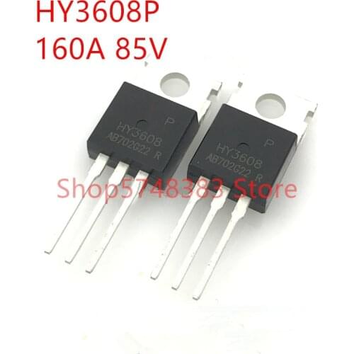 10PCS/LOT 100% new original HY3608P TO-220 HY3608 85V 160A MOS tube